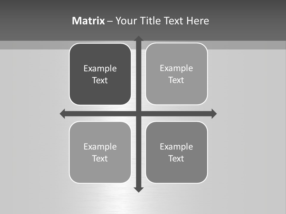 Texture Abstract Metallic PowerPoint Template