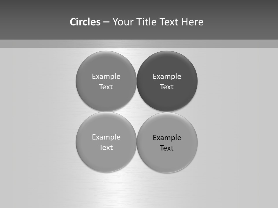 Texture Abstract Metallic PowerPoint Template