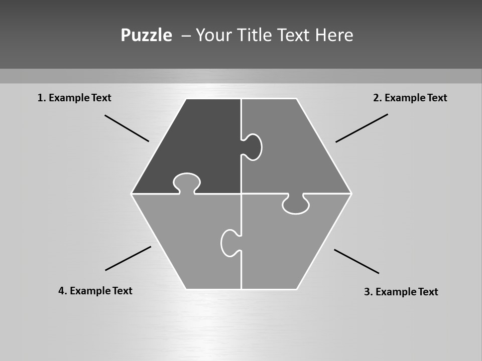 Texture Abstract Metallic PowerPoint Template