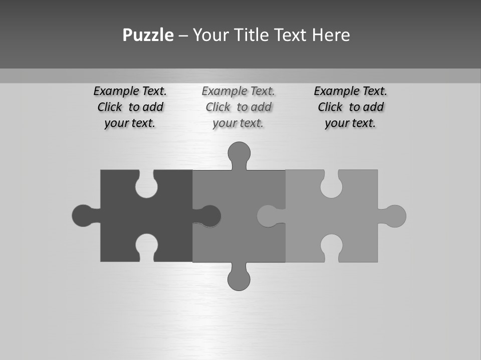 Texture Abstract Metallic PowerPoint Template