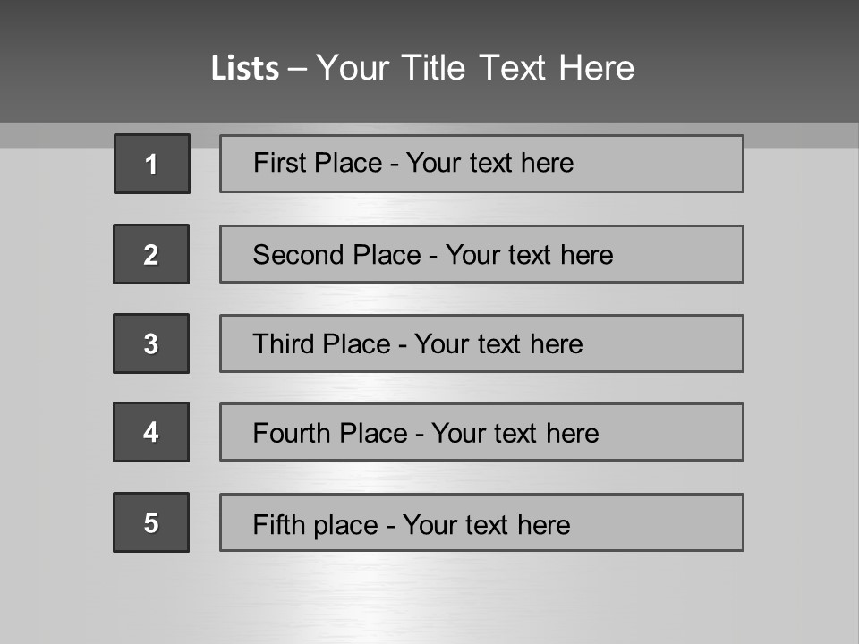 Texture Abstract Metallic PowerPoint Template