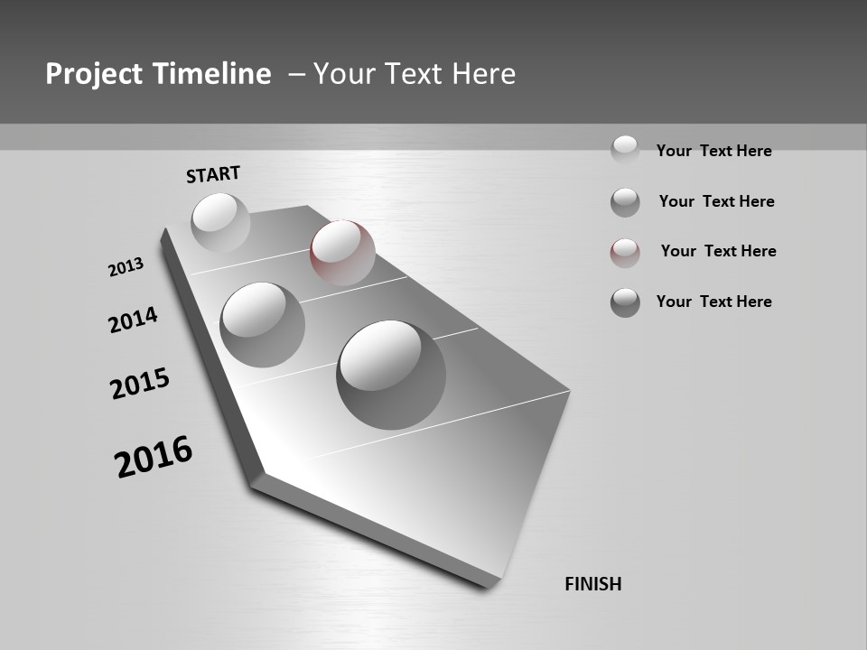 Texture Abstract Metallic PowerPoint Template
