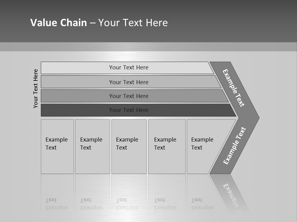 Texture Abstract Metallic PowerPoint Template