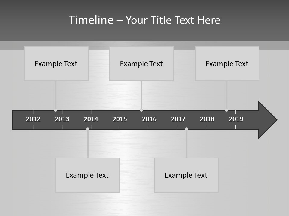 Texture Abstract Metallic PowerPoint Template