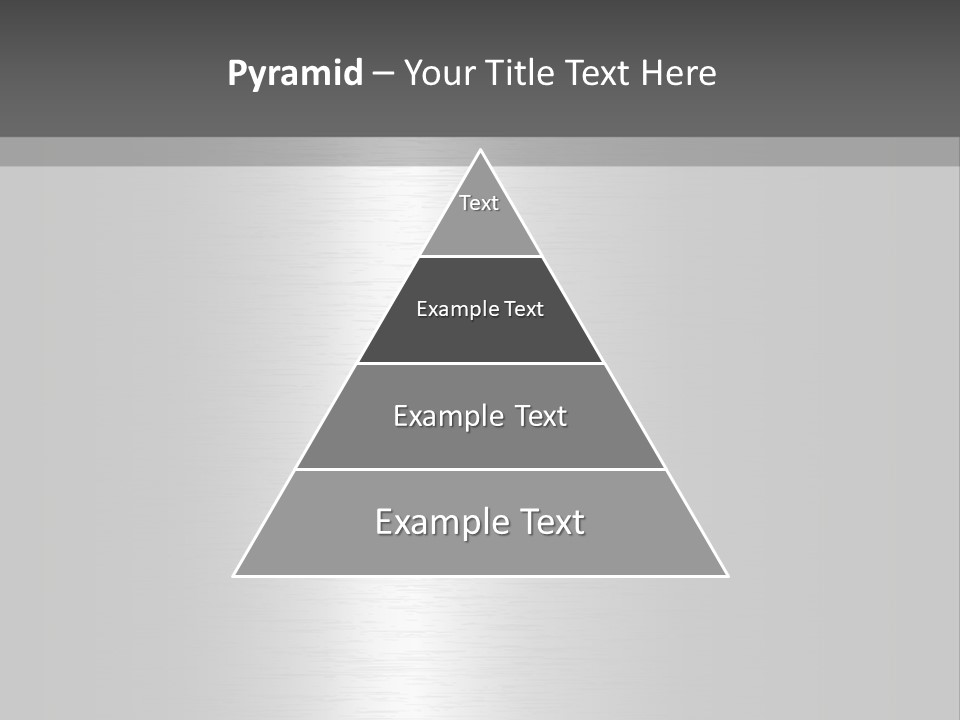 Texture Abstract Metallic PowerPoint Template