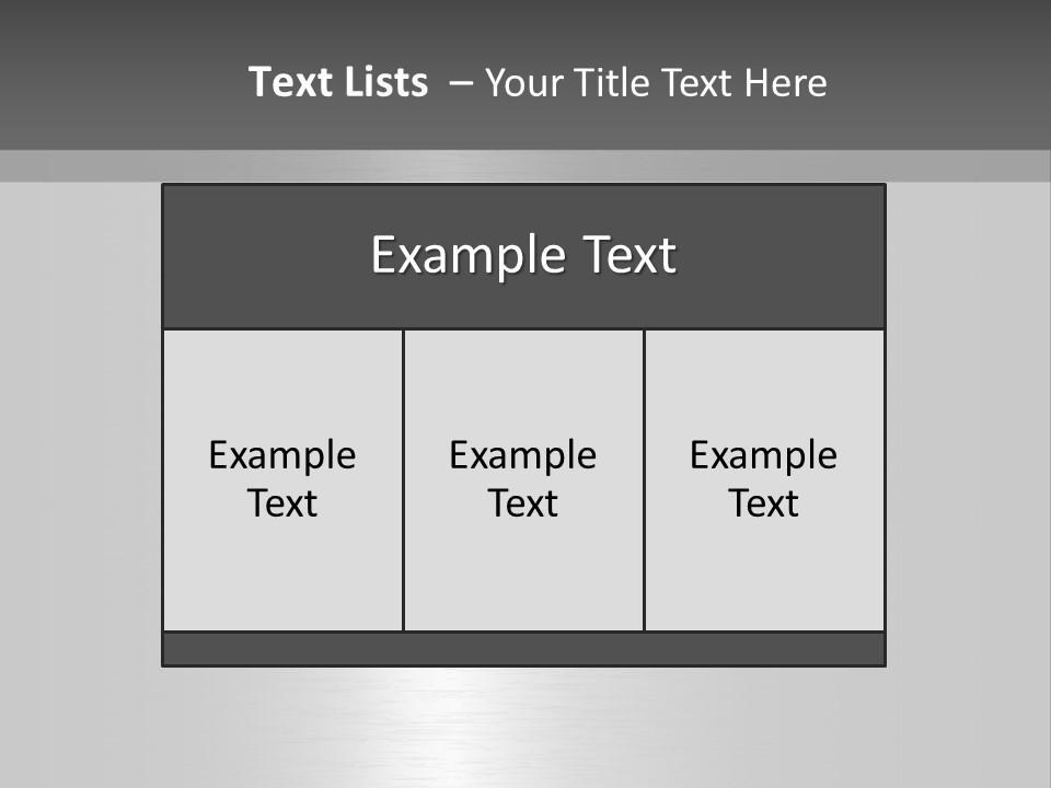 Texture Abstract Metallic PowerPoint Template