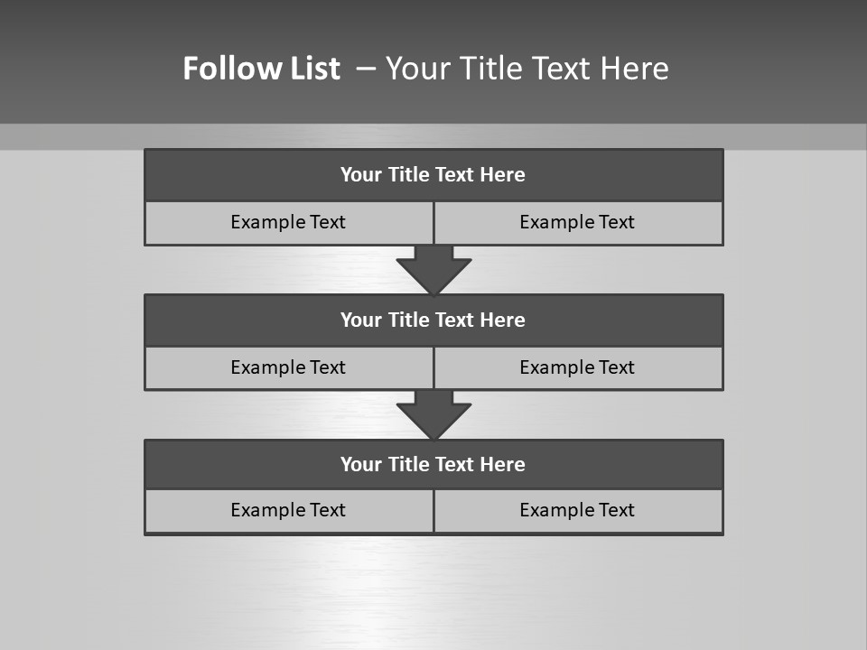 Texture Abstract Metallic PowerPoint Template