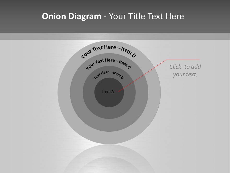 Texture Abstract Metallic PowerPoint Template