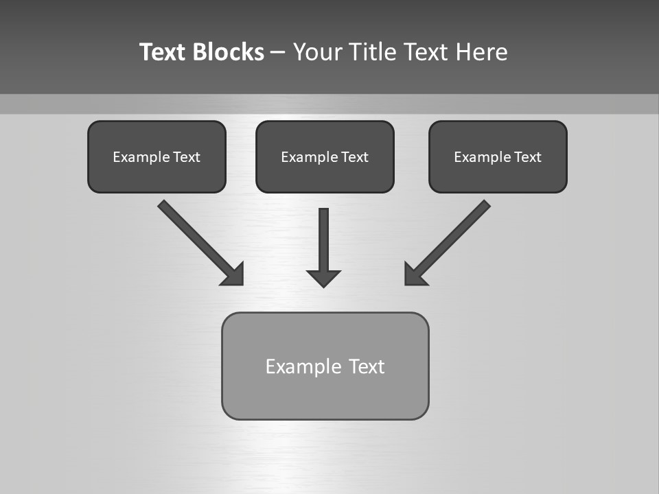 Texture Abstract Metallic PowerPoint Template