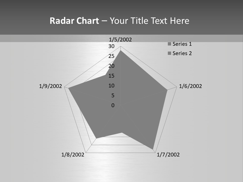 Texture Abstract Metallic PowerPoint Template