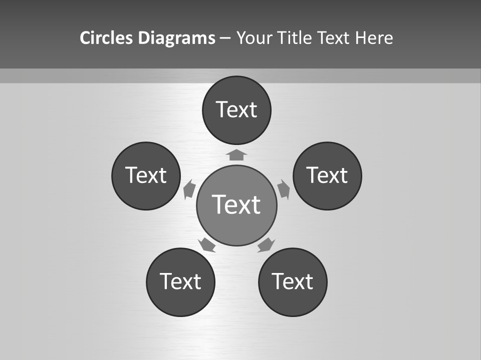 Texture Abstract Metallic PowerPoint Template