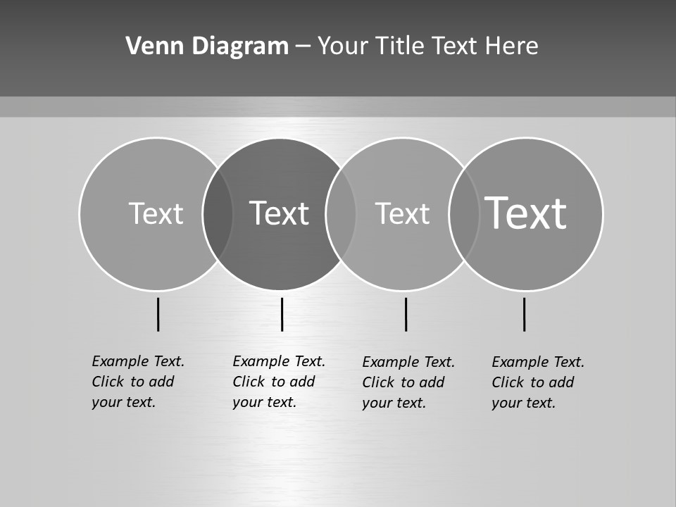 Texture Abstract Metallic PowerPoint Template