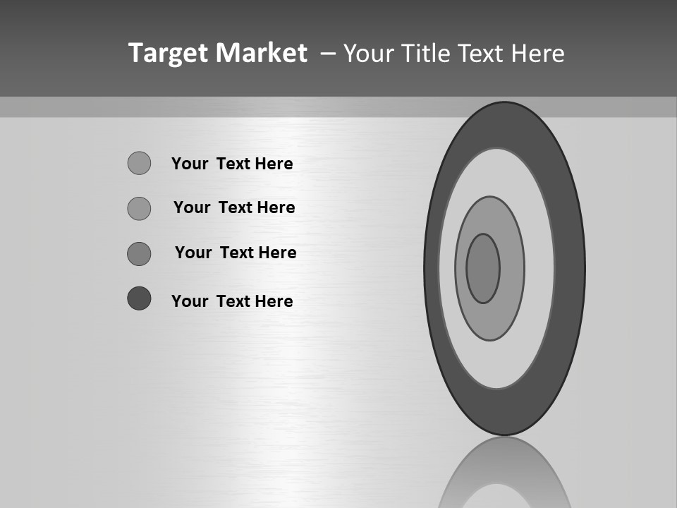 Texture Abstract Metallic PowerPoint Template