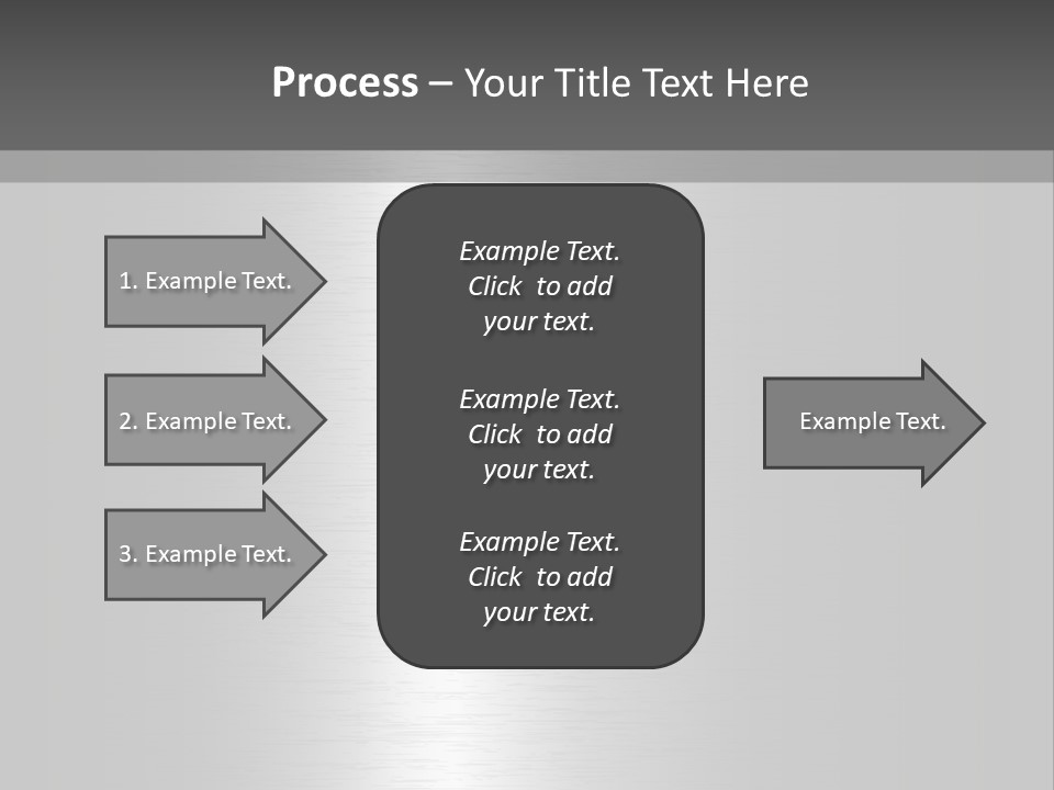 Texture Abstract Metallic PowerPoint Template