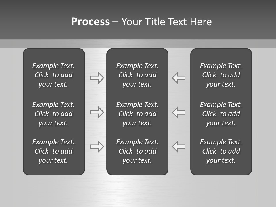Texture Abstract Metallic PowerPoint Template
