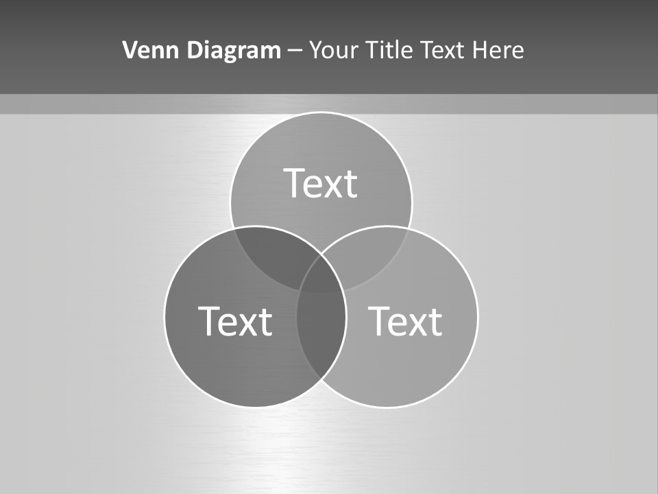 Texture Abstract Metallic PowerPoint Template