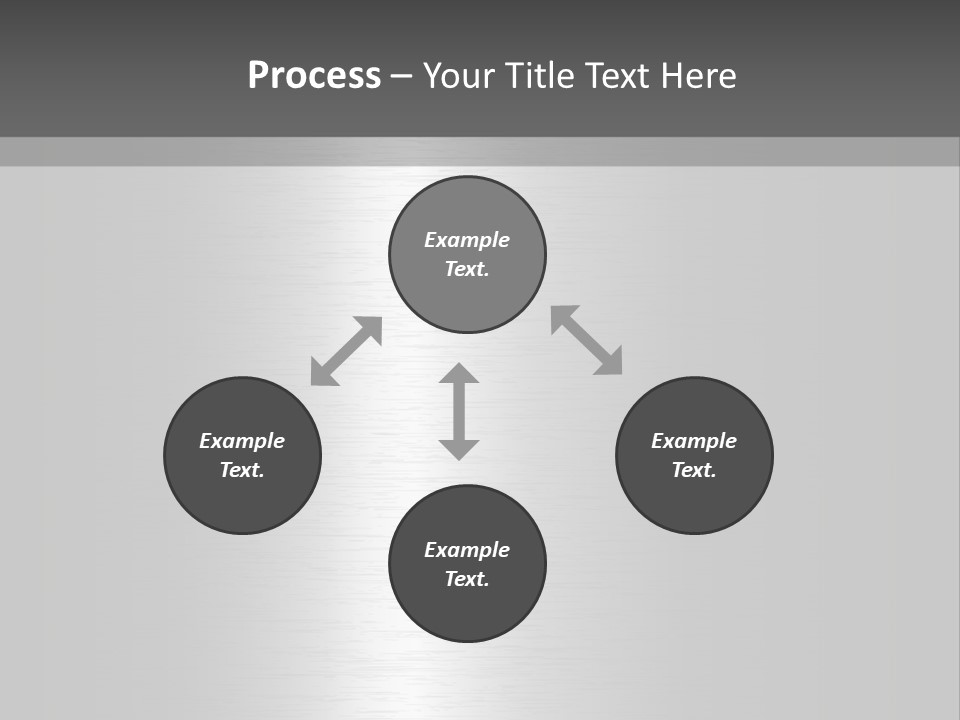 Texture Abstract Metallic PowerPoint Template