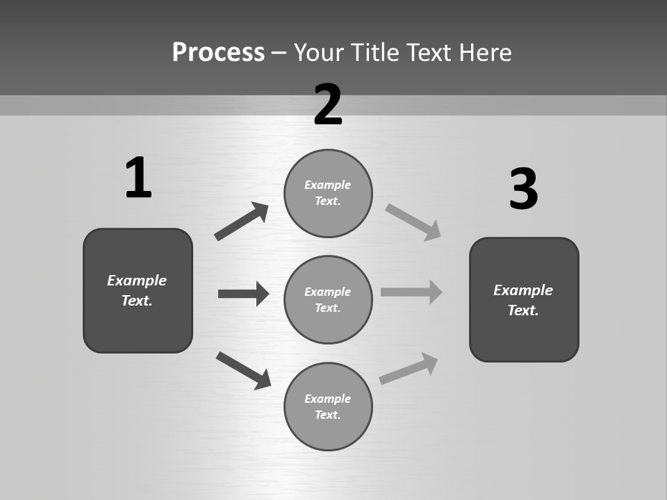Texture Abstract Metallic PowerPoint Template