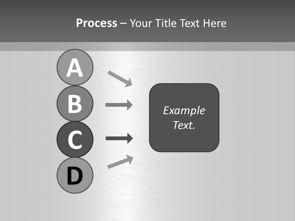 Texture Abstract Metallic PowerPoint Template