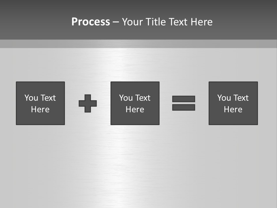 Texture Abstract Metallic PowerPoint Template