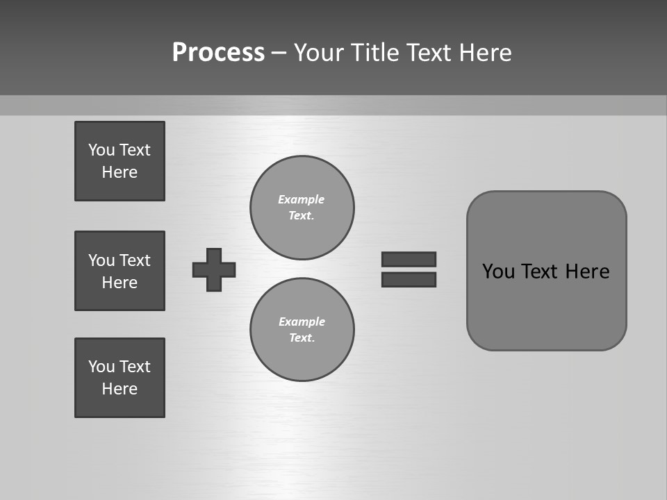 Texture Abstract Metallic PowerPoint Template