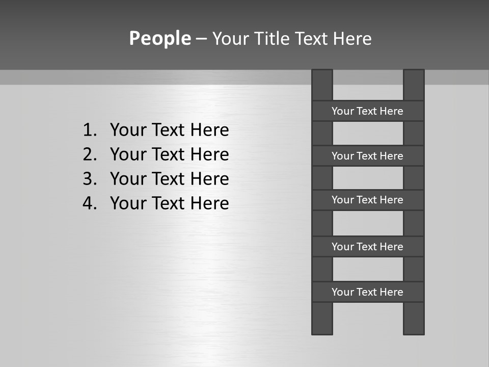 Texture Abstract Metallic PowerPoint Template