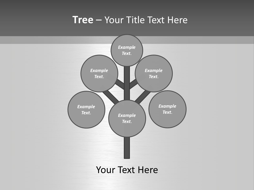 Texture Abstract Metallic PowerPoint Template