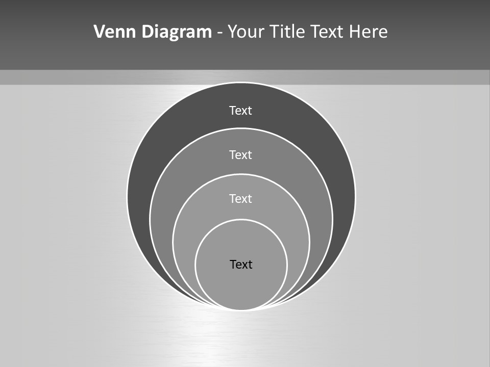 Texture Abstract Metallic PowerPoint Template