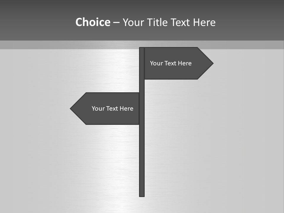 Texture Abstract Metallic PowerPoint Template