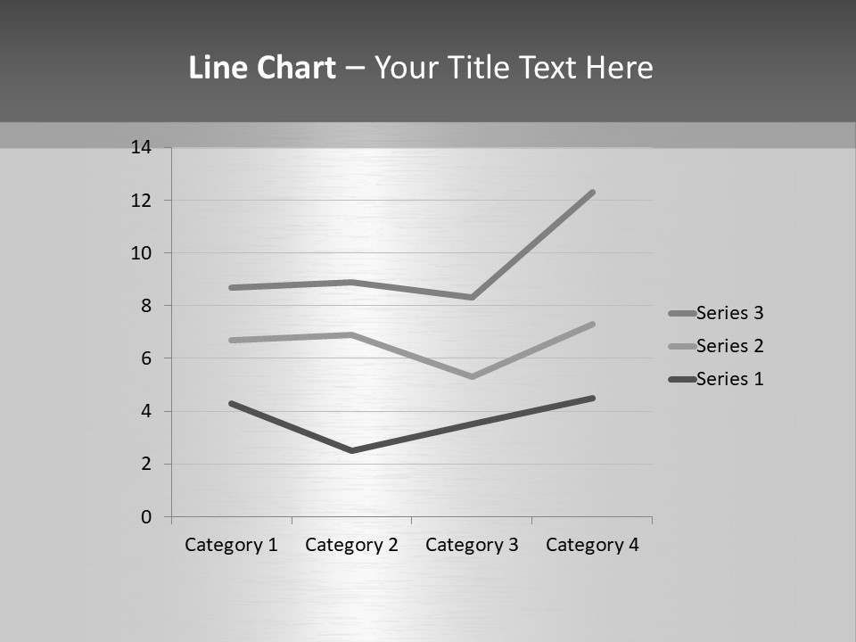 Texture Abstract Metallic PowerPoint Template