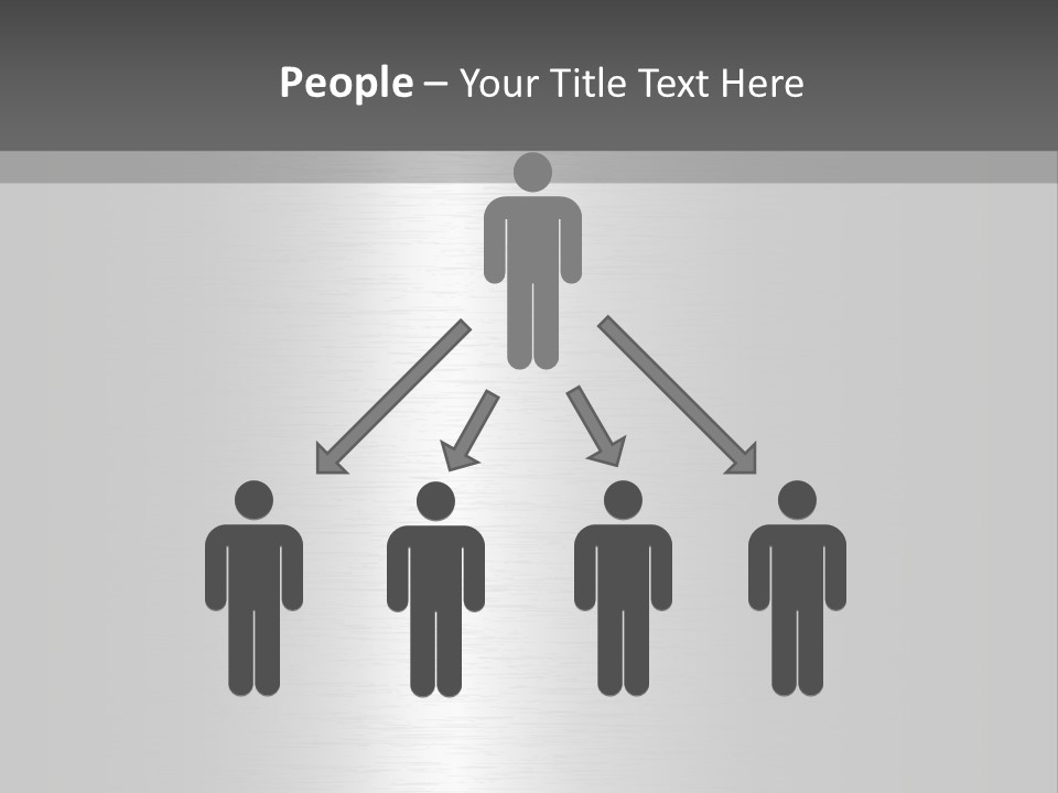 Texture Abstract Metallic PowerPoint Template