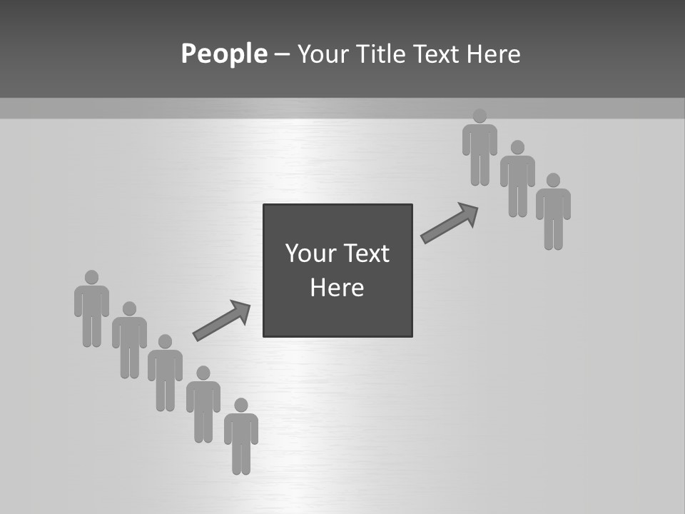 Texture Abstract Metallic PowerPoint Template