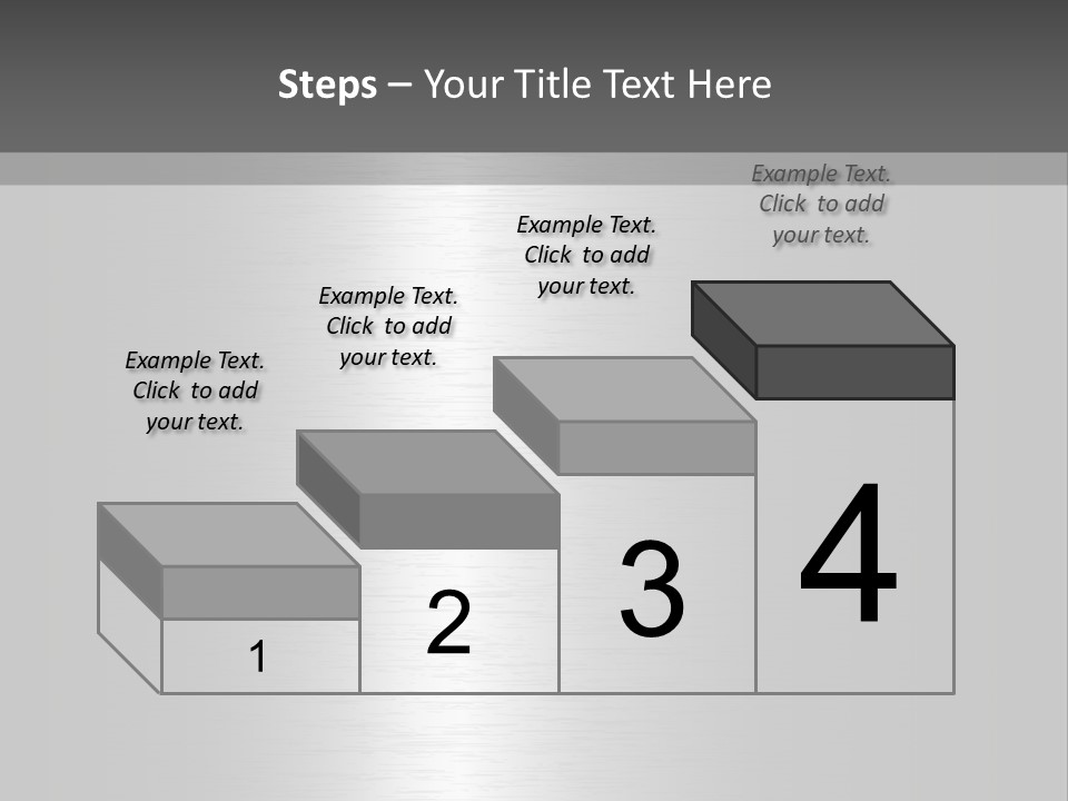 Texture Abstract Metallic PowerPoint Template