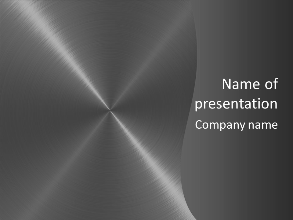 Abgeschliffen Abstrakt Hintergrund PowerPoint Template