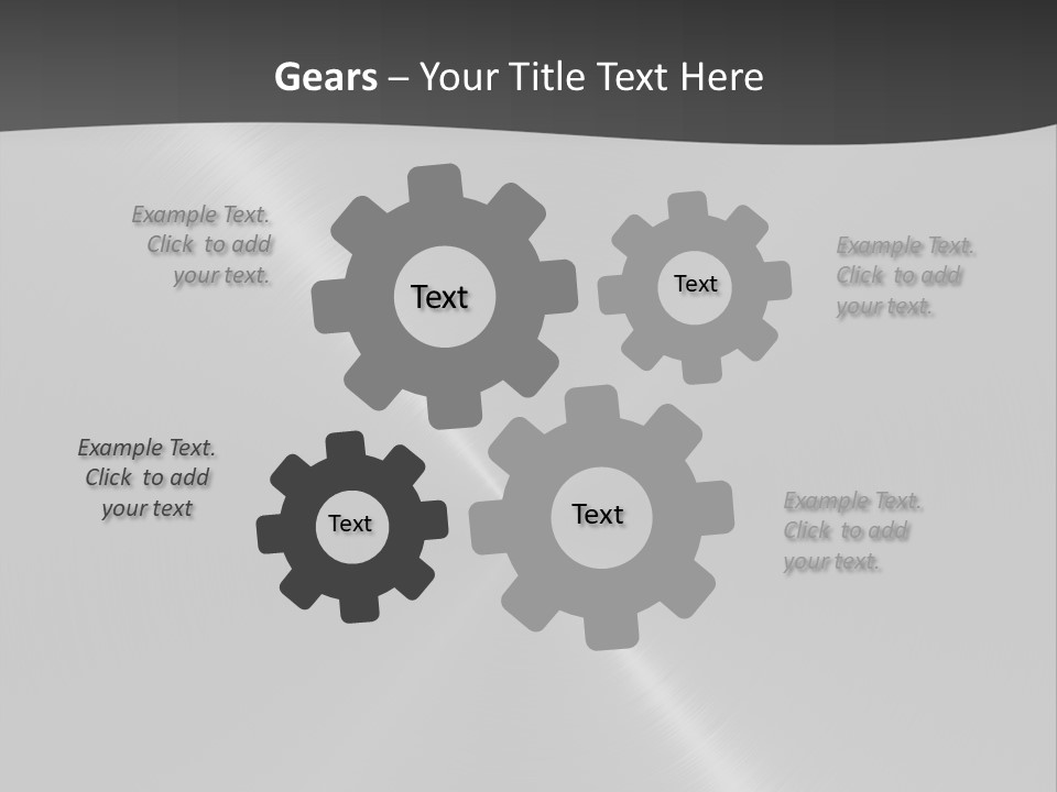 Abgeschliffen Abstrakt Hintergrund PowerPoint Template