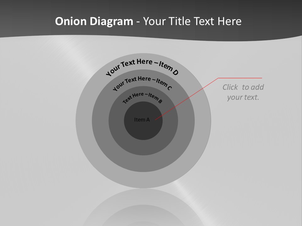 Abgeschliffen Abstrakt Hintergrund PowerPoint Template