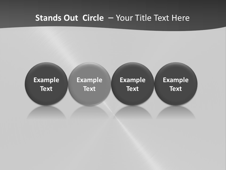 Abgeschliffen Abstrakt Hintergrund PowerPoint Template