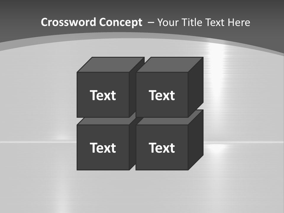 Legierung Verlauf Entwerfen PowerPoint Template