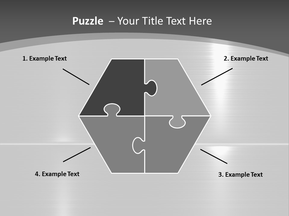 Legierung Verlauf Entwerfen PowerPoint Template