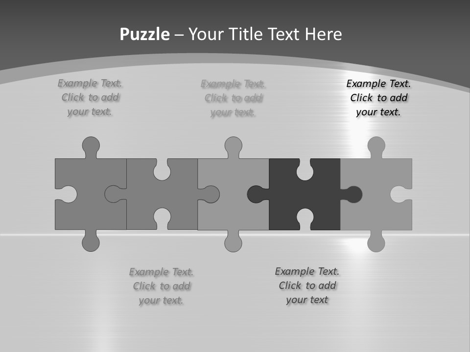 Legierung Verlauf Entwerfen PowerPoint Template