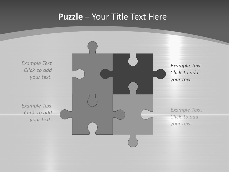 Legierung Verlauf Entwerfen PowerPoint Template