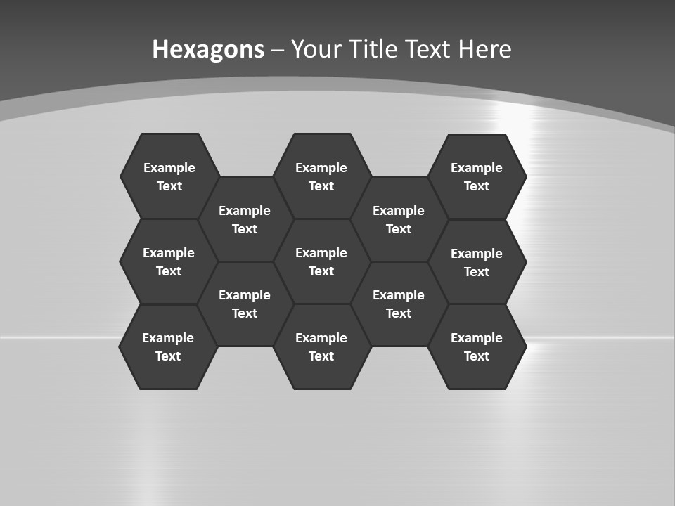 Legierung Verlauf Entwerfen PowerPoint Template