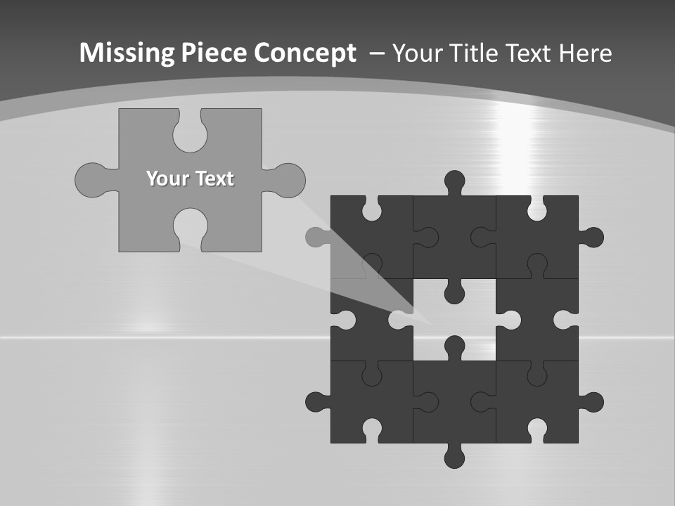 Legierung Verlauf Entwerfen PowerPoint Template