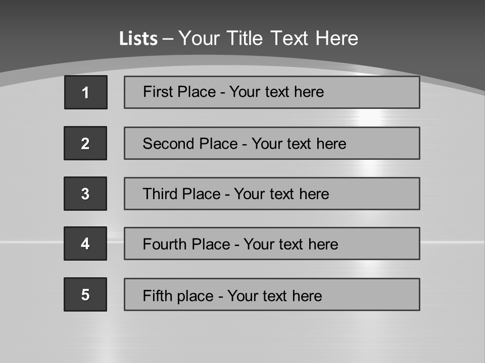 Legierung Verlauf Entwerfen PowerPoint Template