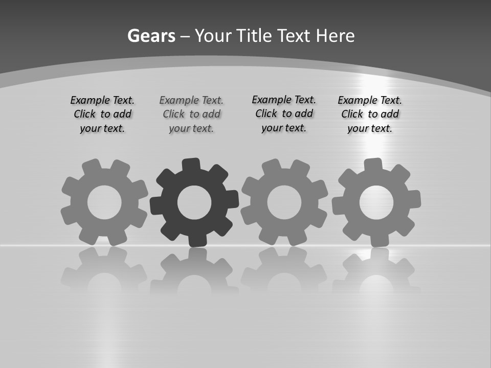 Legierung Verlauf Entwerfen PowerPoint Template