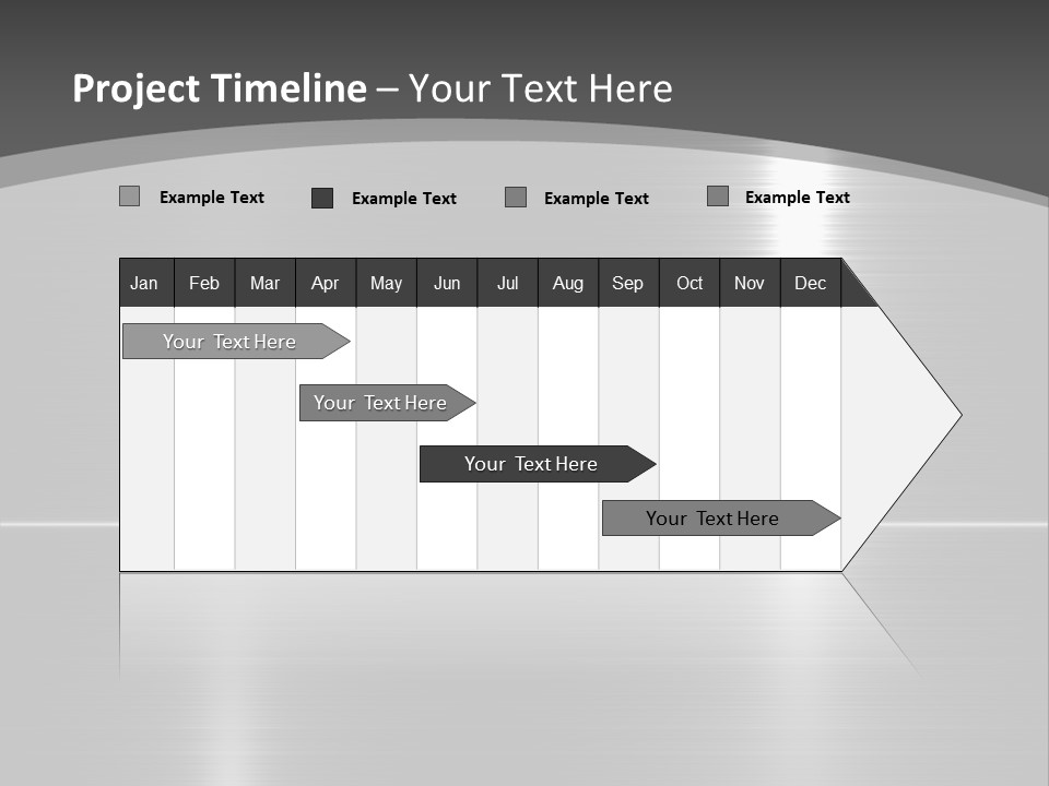 Legierung Verlauf Entwerfen PowerPoint Template