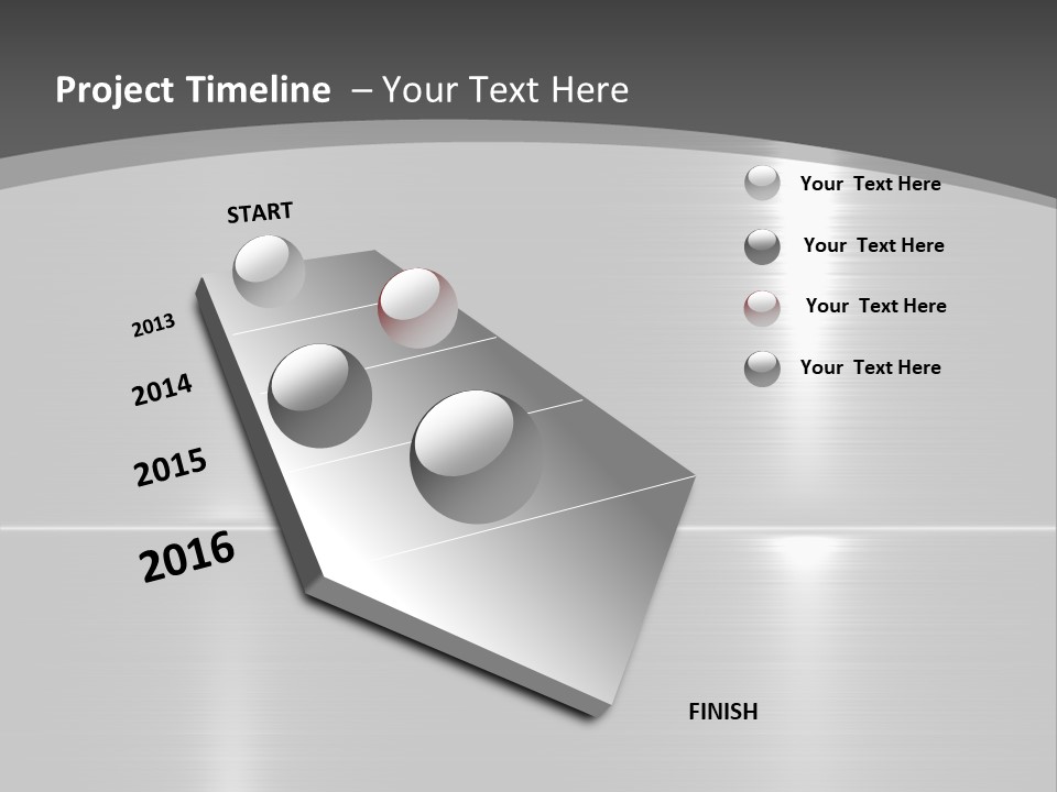 Legierung Verlauf Entwerfen PowerPoint Template