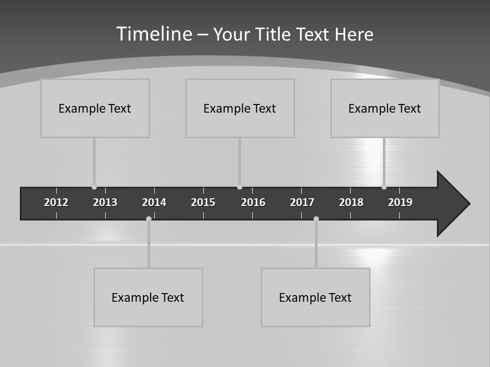Legierung Verlauf Entwerfen PowerPoint Template
