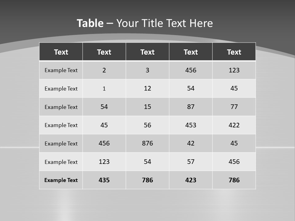 Legierung Verlauf Entwerfen PowerPoint Template