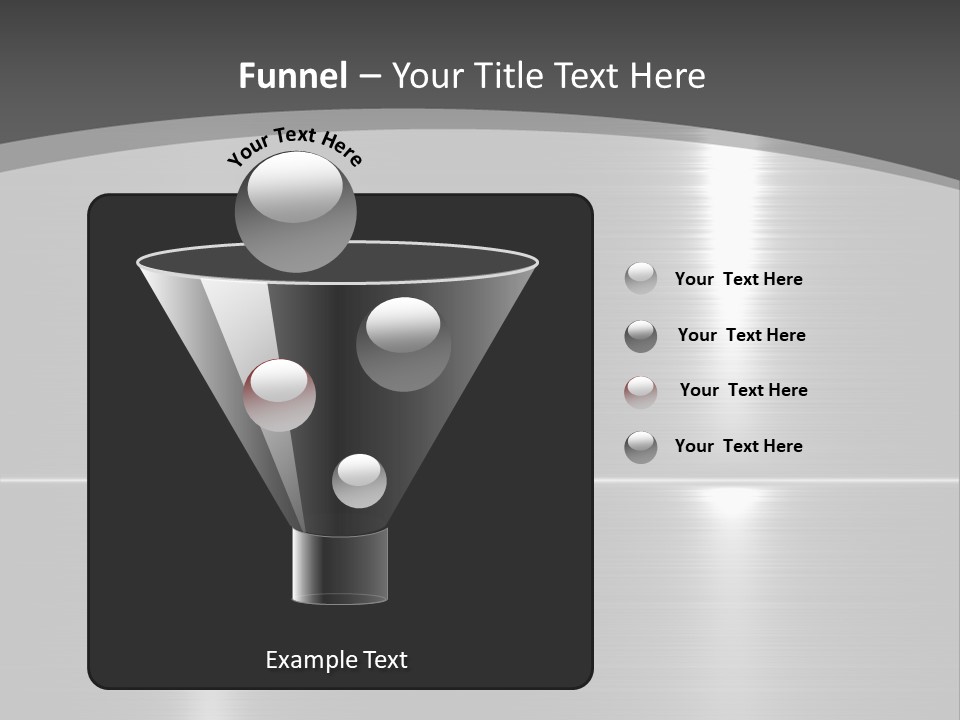 Legierung Verlauf Entwerfen PowerPoint Template